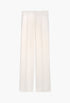 Ecru - Straight Trousers Woman - GLAM MODA