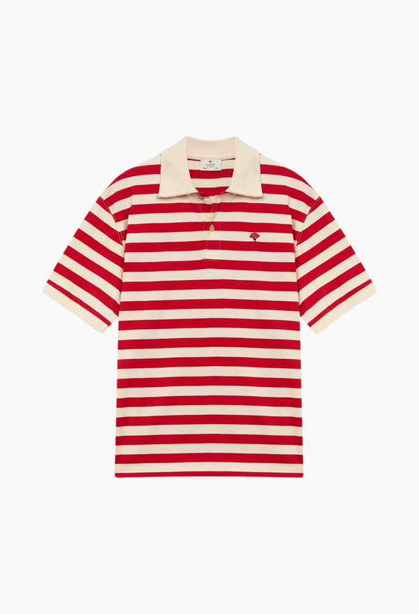 Sailor Polo - Red/Off-White