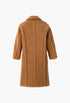 Women's Gertrude Long Teddy Coat - GLAM MODA