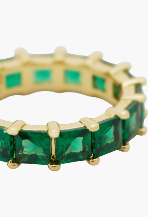 Green/Gold - Cocktail Ring