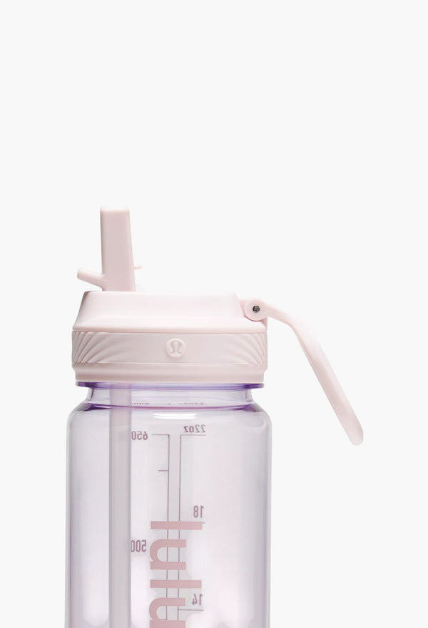 Lavender Frost/Pink Organza/Pink Haze - Back to Life Clear Bottle 24oz Straw Lid