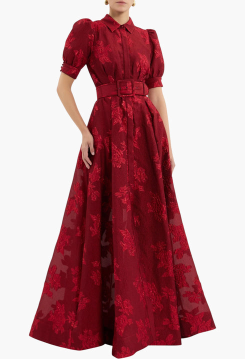 Afina Short Sleeve Gown