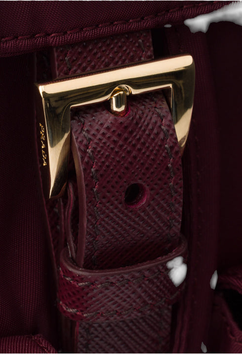 Burgundy - Prada Re-Edition 1978 Small Re-Nylon Backpack - GLAM MODA