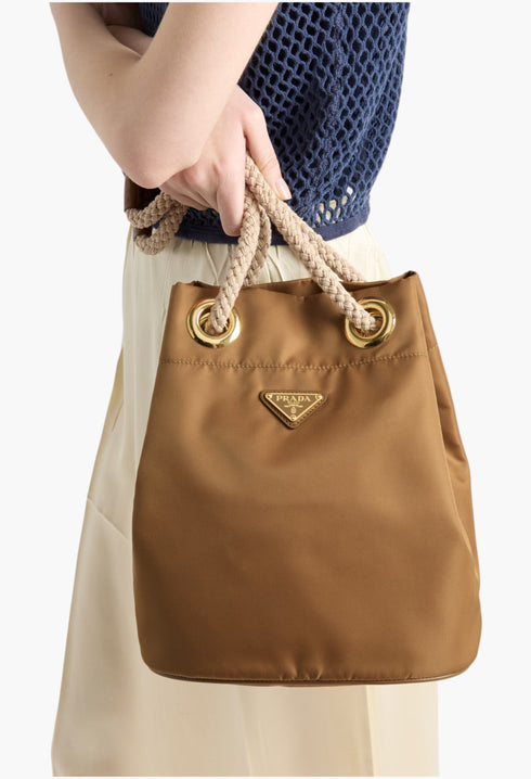 Brandy - Prada Mariner Re-Nylon Bucket Bag - GLAM MODA