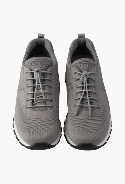 Cloudy Gray - Stretch Knit Sneakers - GLAM MODA