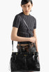 Black - Prada Bonnie Extra Large Leather Handbag - GLAM MODA