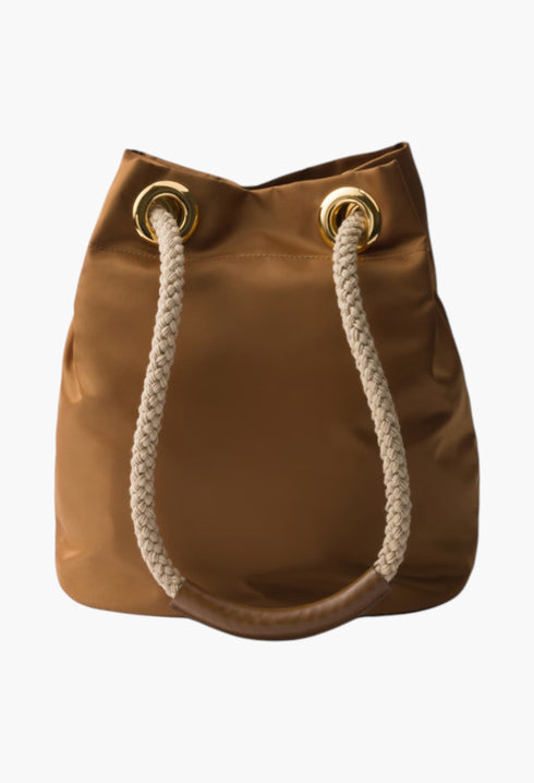 Brandy - Prada Mariner Re-Nylon Bucket Bag - GLAM MODA