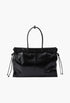 Black - Prada Bonnie Extra Large Leather Handbag - GLAM MODA