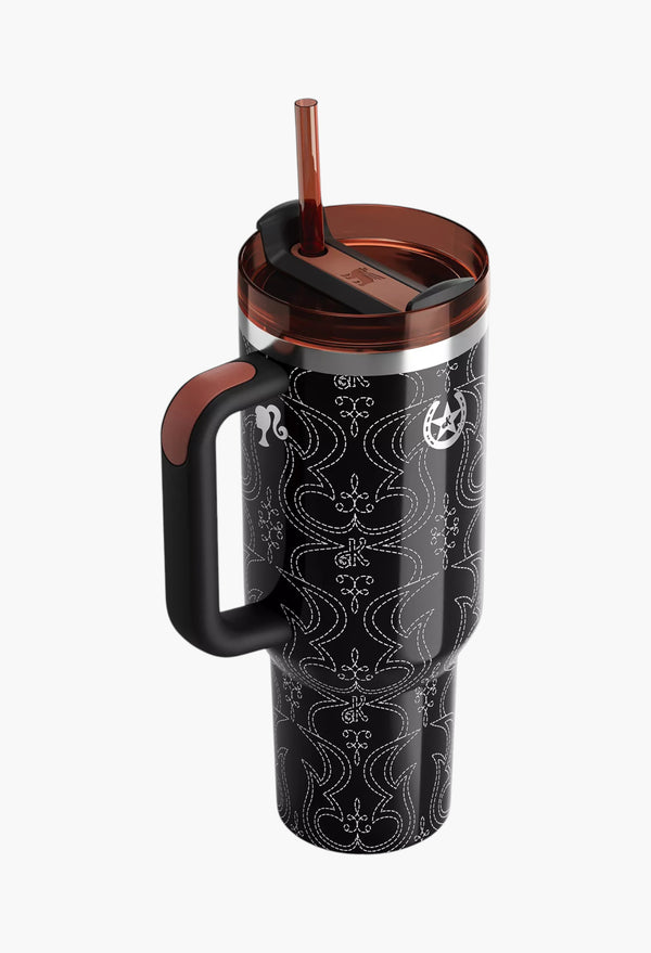 80s Western Ken - The Barbie x Stanley Quencher H2.0 Flowstate Barbie Icon Stainless-Steel Bottle 1.2L