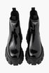 Black - Monolith Patent Leather Booties - GLAM MODA
