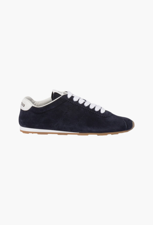 Navy - Plume Suede Sneakers - GLAM MODA