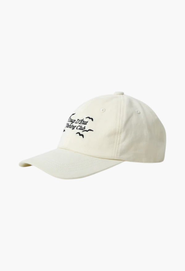 Fishing Club Cap - White