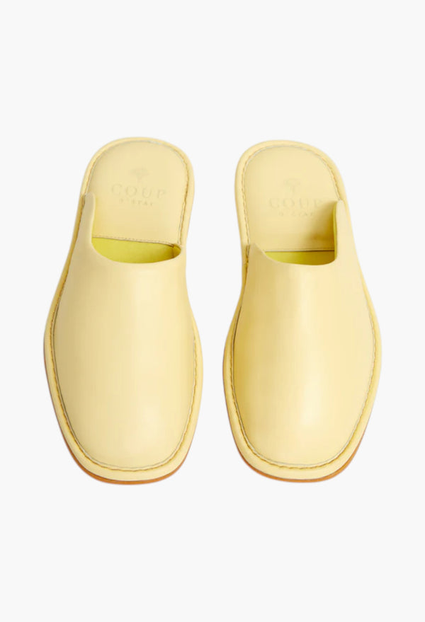 Bedroom Slippers - Butter Yellow