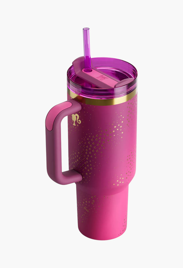 70s Superstar - The Barbie x Stanley Quencher H2.0 Flowstate Barbie Icon Stainless-Steel Bottle 1.2L