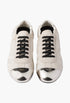 Lvory - Collapse Re-Nylon And Suede Sneakers With Metal Toecap - GLAM MODA