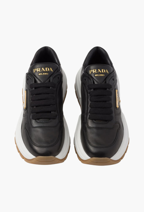 Black - Prax 01 Leather Sneakers - GLAM MODA