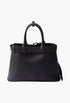 Black - Prada Buckle Small Leather Handbag With Belt - GLAM MODA