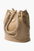 Camel Brown - Prada Mariner Re-Nylon Bucket Bag - GLAM MODA