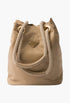 Camel Brown - Prada Mariner Re-Nylon Bucket Bag - GLAM MODA