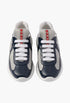 Royal Blue - Prada America's Cup Biker Fabric Sneakers - GLAM MODA