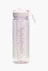 Lavender Frost/Pink Organza/Pink Haze - Back to Life Clear Bottle 24oz Straw Lid - GLAM MODA
