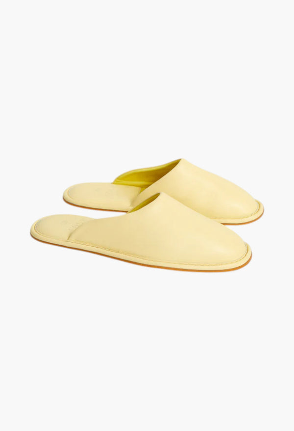Bedroom Slippers - Butter Yellow