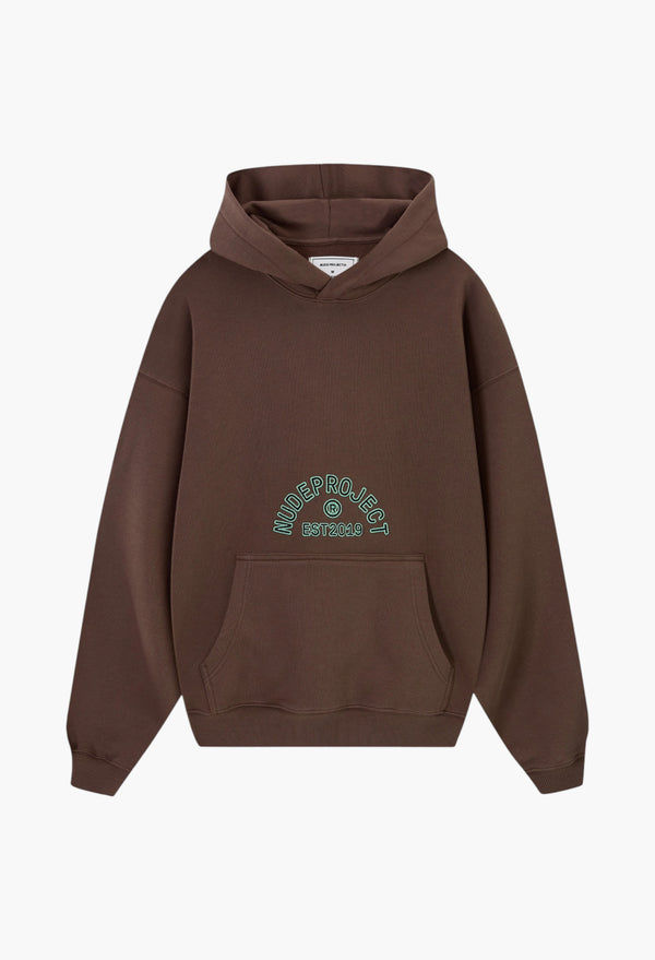 Swans Hoodie Brown