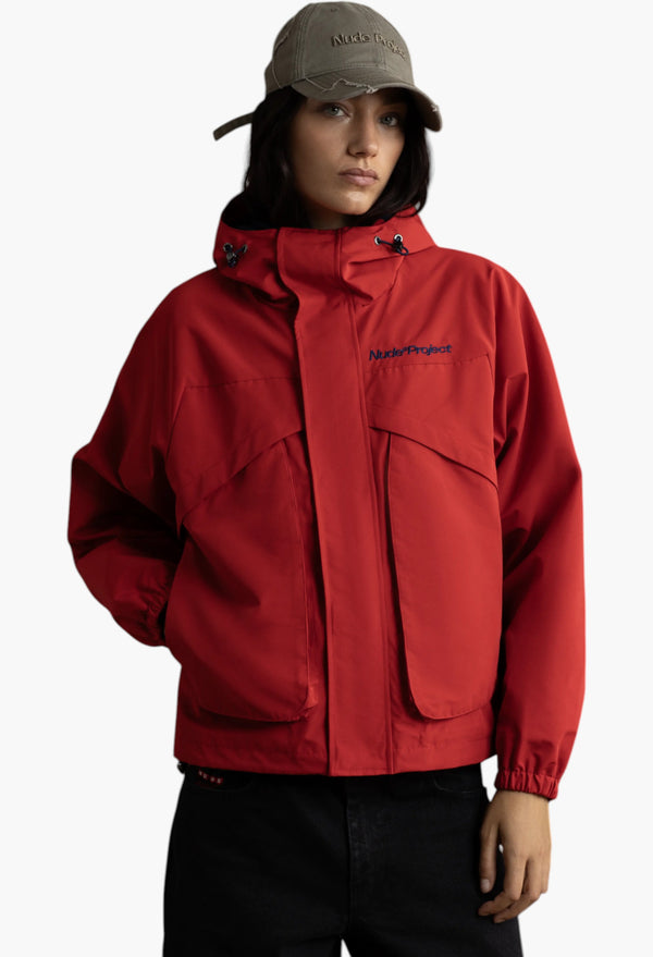 Milestones Windbreaker Jacket Red