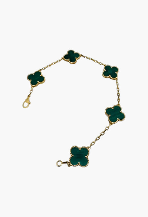 Vintage Alhambra 5 Motifs Bracelet - GLAM MODA