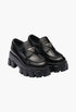 Black - Monolith Patent Leather Lace-Up Shoes - GLAM MODA