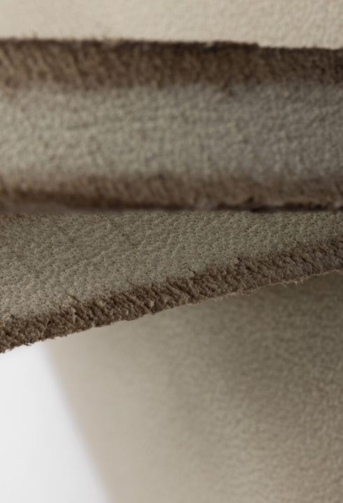 Chalk White - Antiqued Leather Pumps - GLAM MODA