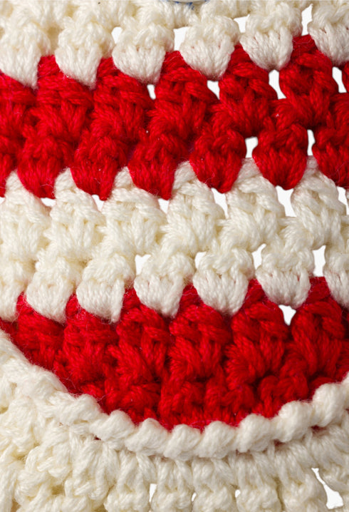 Red - Crochet Loafers - GLAM MODA