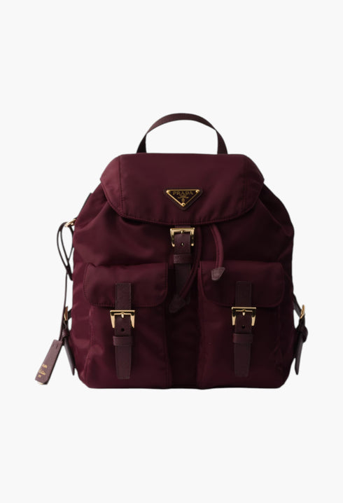 Burgundy - Prada Re-Edition 1978 Small Re-Nylon Backpack - GLAM MODA