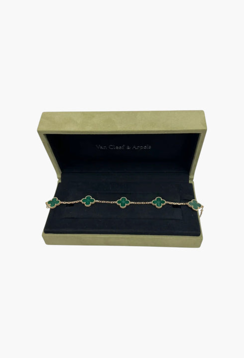 Vintage Alhambra 5 Motifs Bracelet - GLAM MODA