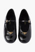 Black - Naplak Patent Leather Ballerinas - GLAM MODA