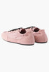 Peach - Collapse Re-Nylon And Suede Sneakers - GLAM MODA