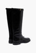 Leather knee-high boots - GLAM MODA