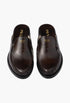 Sienna - Brushed Leather Mules - GLAM MODA