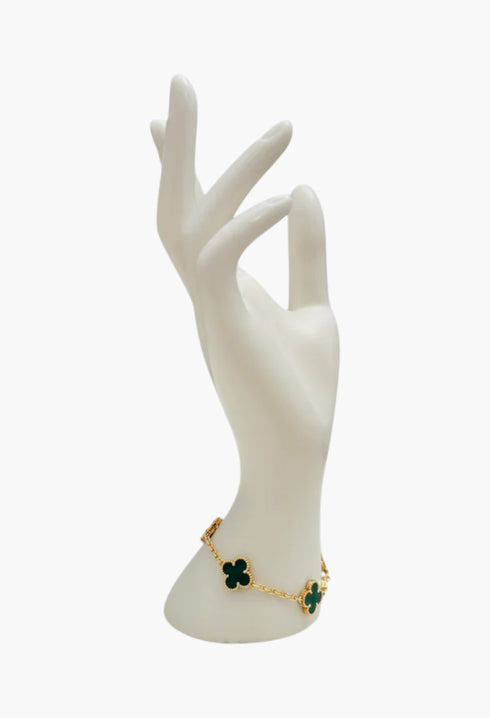 Vintage Alhambra 5 Motifs Bracelet - GLAM MODA