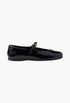 Black - Naplak Patent Leather Ballerinas - GLAM MODA