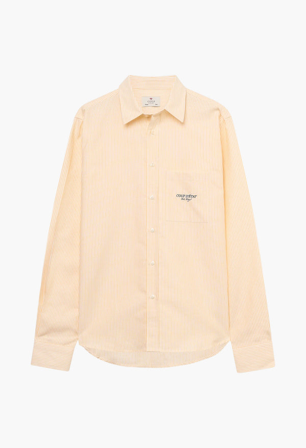 Pocket Shirt - Yellow Striped