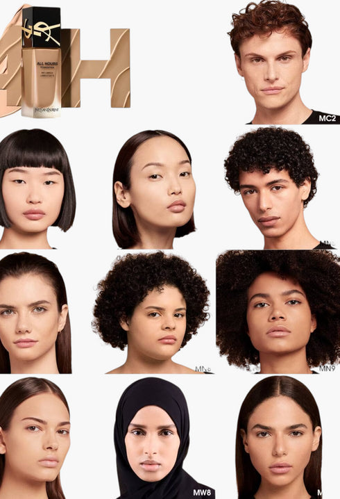 All Hours Foundation - 24-Hour Matte Foundation With High Coverage - GLAM MODA