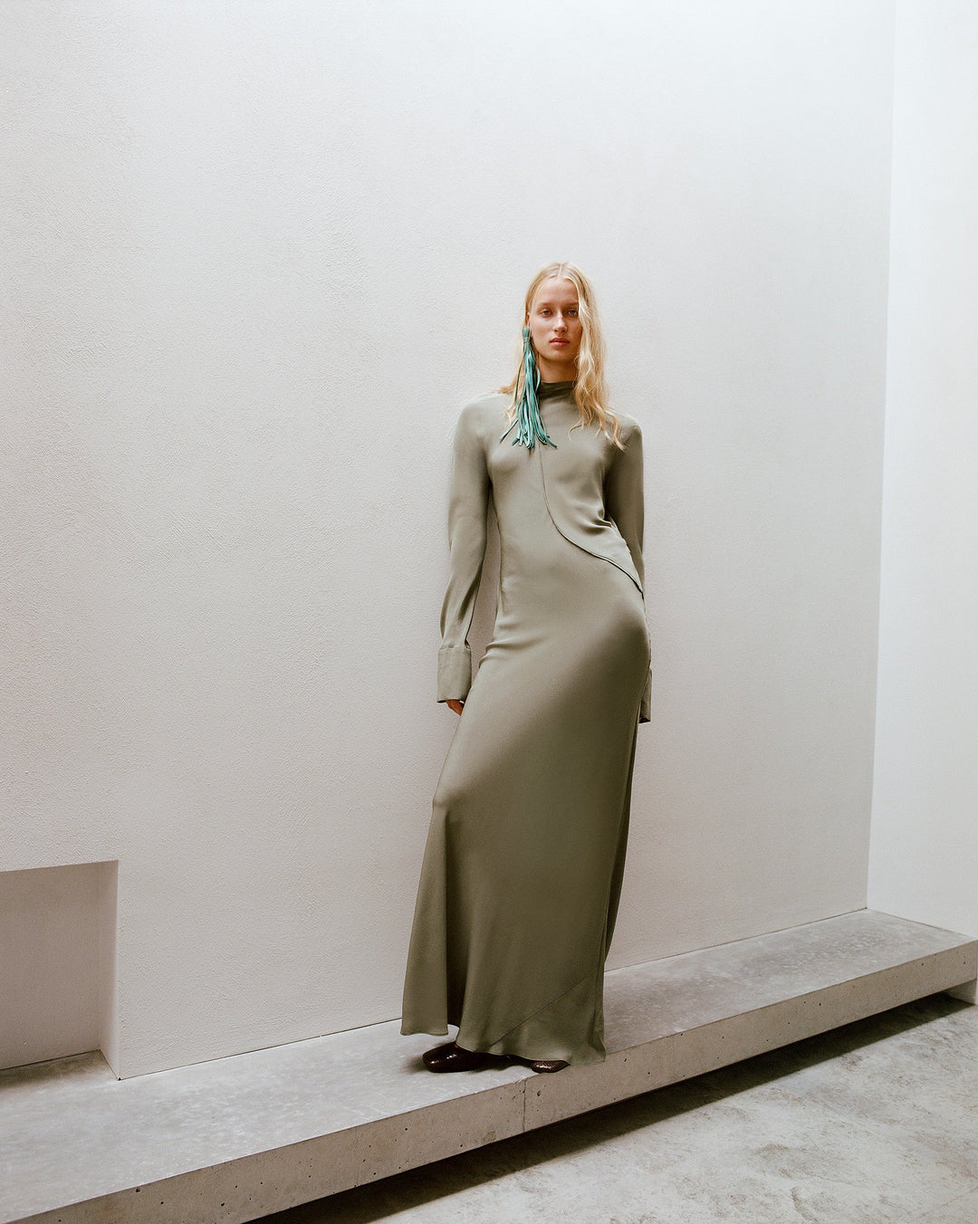 Rousseau Open Back Gown - GLAM MODA