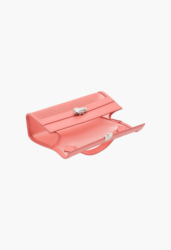 Camellia Mesh With Leather Trim - Symmetry Pochette
