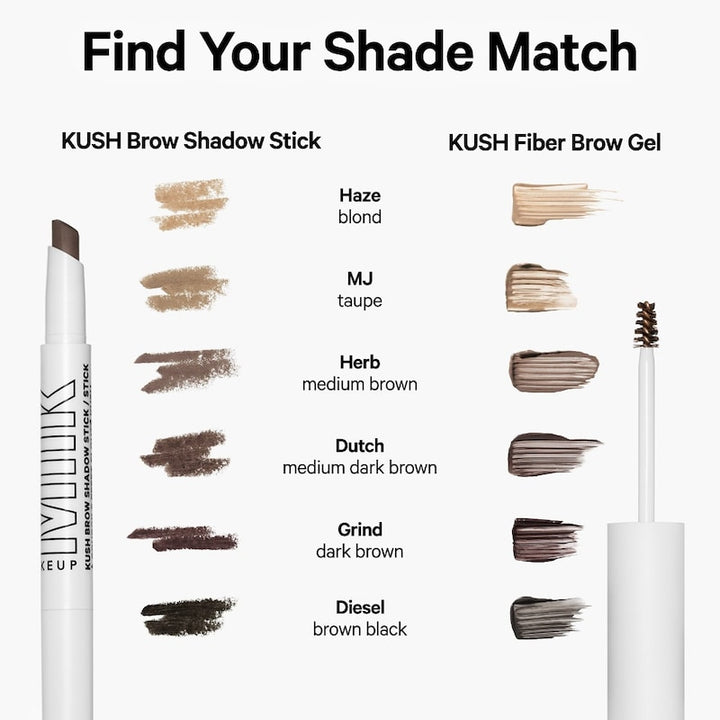 Kush Brow Shadow Stick Waterproof Eyebrow Pencil - GLAM MODA