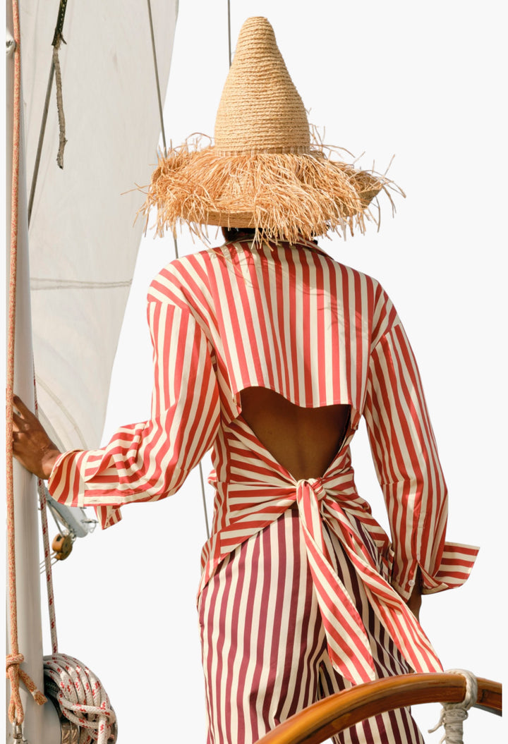Loch Poplin Button Up - GLAM MODA