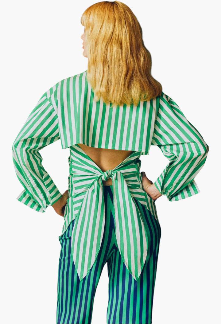 Loch Poplin Button Up - GLAM MODA