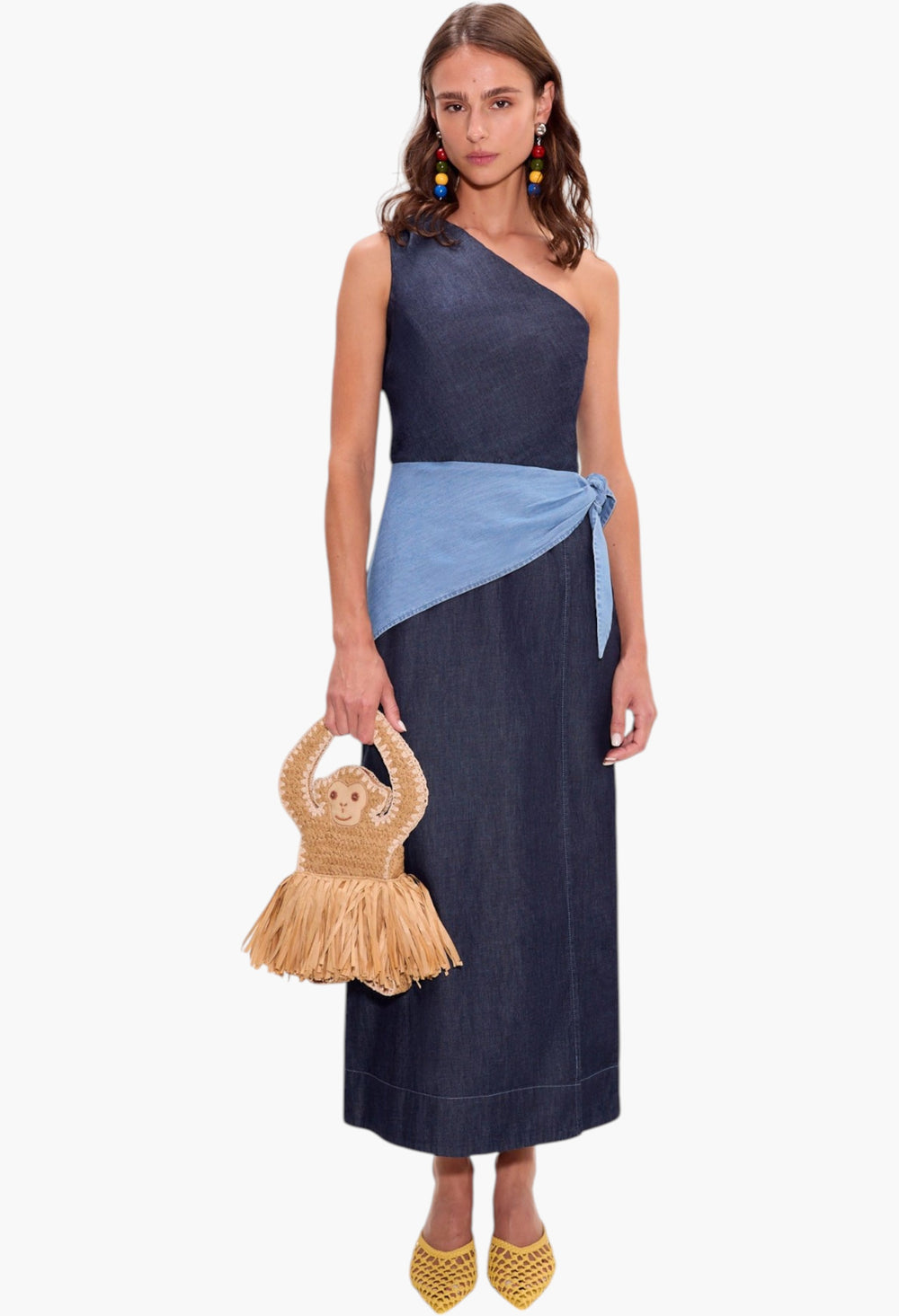 Belem Chambray Midi Dress - GLAM MODA