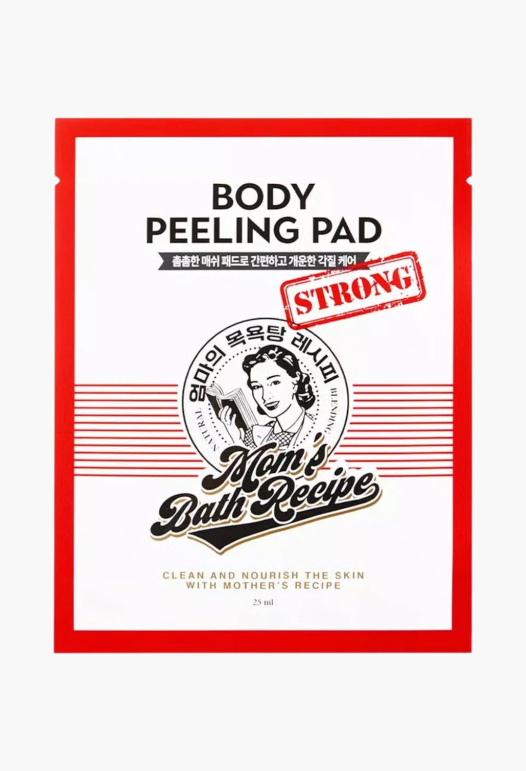 Mom's Bath Recipe Body Peeling Pad Strong Care - GLAM MODA