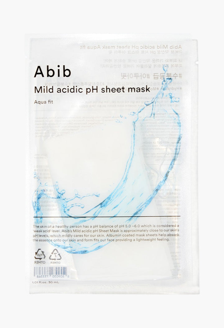 Mild Acidic Ph Sheet Mask Aqua Fit